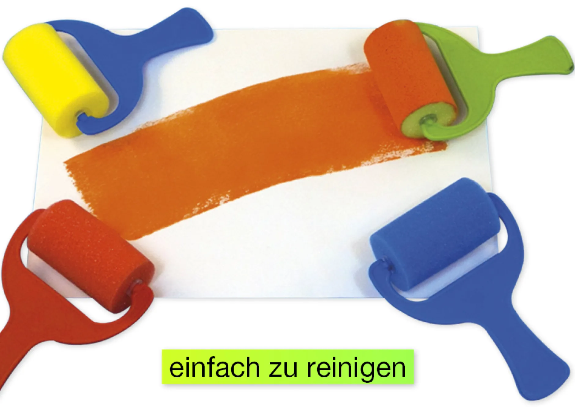 Schwammrollen, 4-tlg.