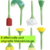 Set Alternativ-Malwerkzeug, 8-tlg.