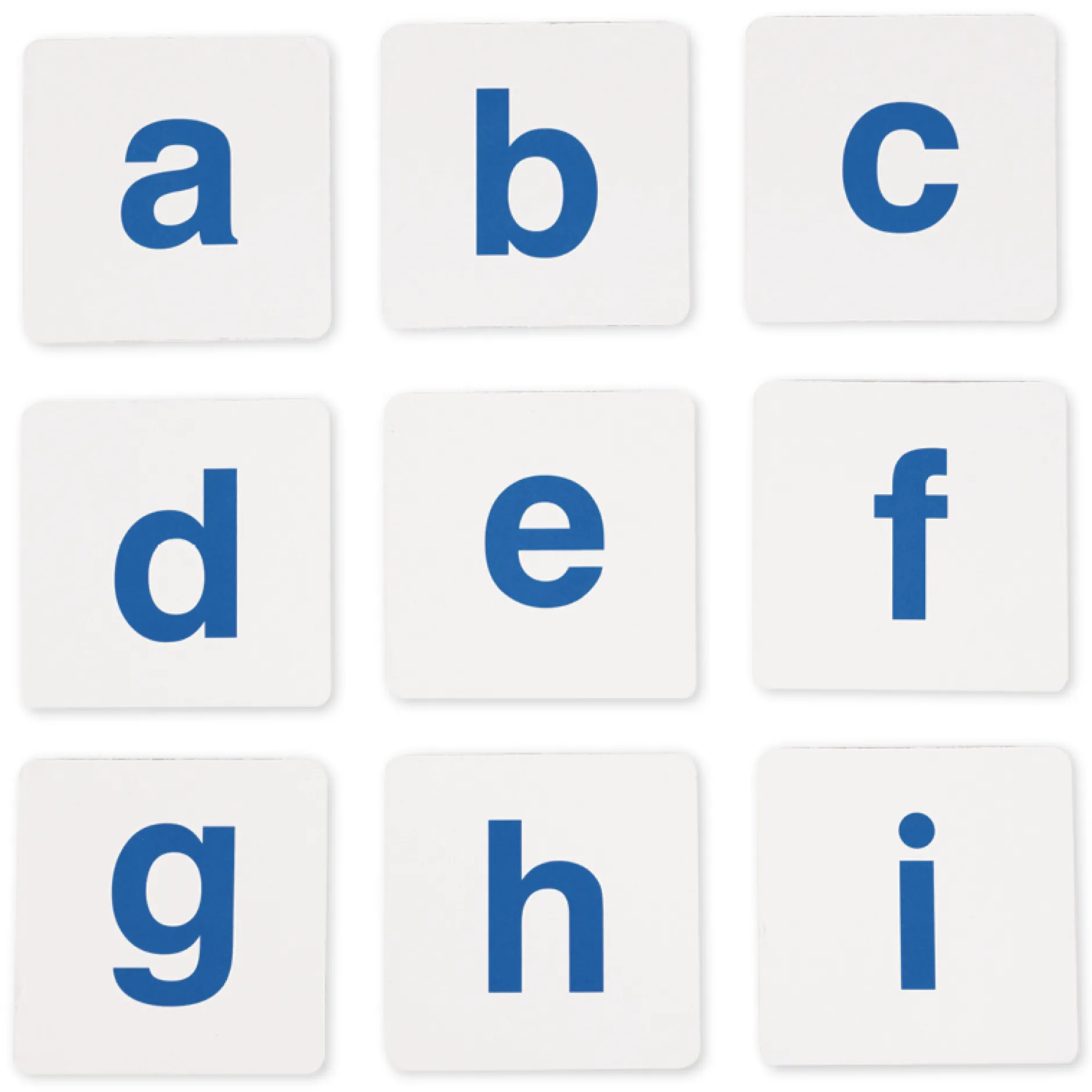 Set Buchstaben-Kärtchen "ABC", 216-tlg. im Koffer