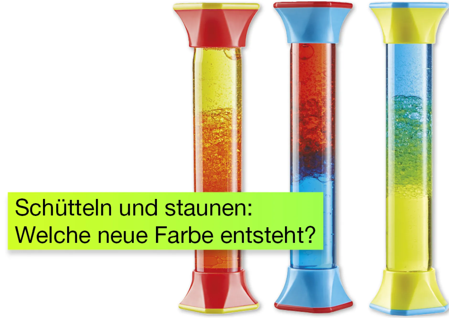 Set Farbmisch-Röhrchen, 3-tlg.