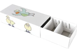 Set Karteikasten für A8, planliegend, unbedruckt 5 Stück