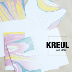 Set KREUL Magic Marble Marmorier-Farben à 20 ml, 6-tlg.