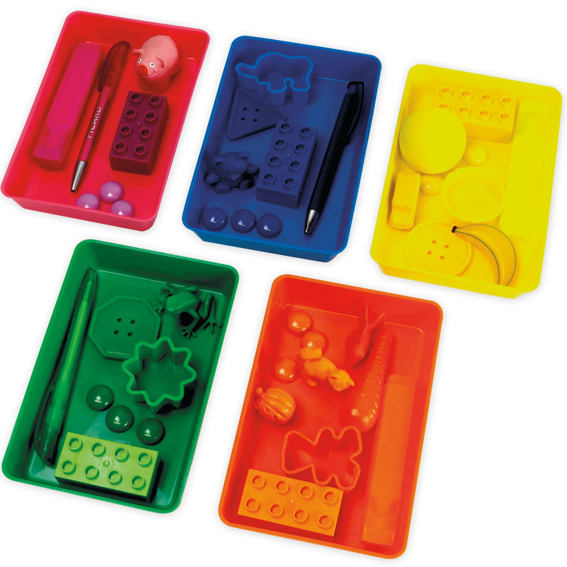 Set Materialschalen L, 5-tlg.