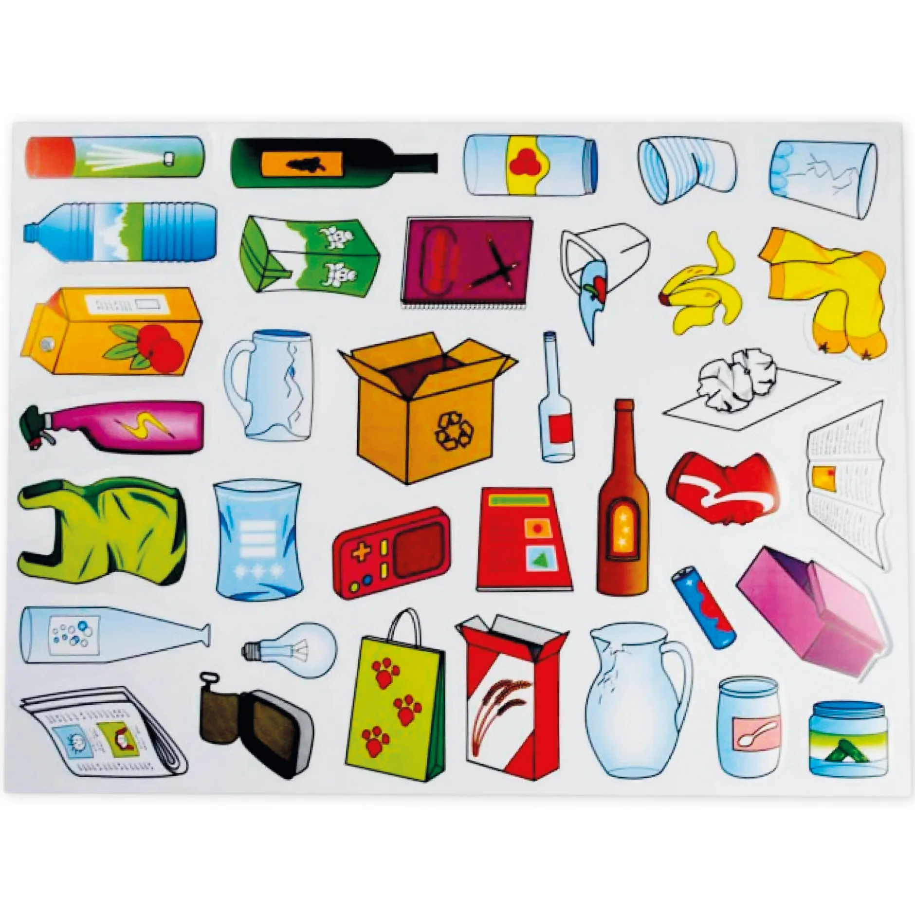 Set "Müll-Recycling", 38-tlg.