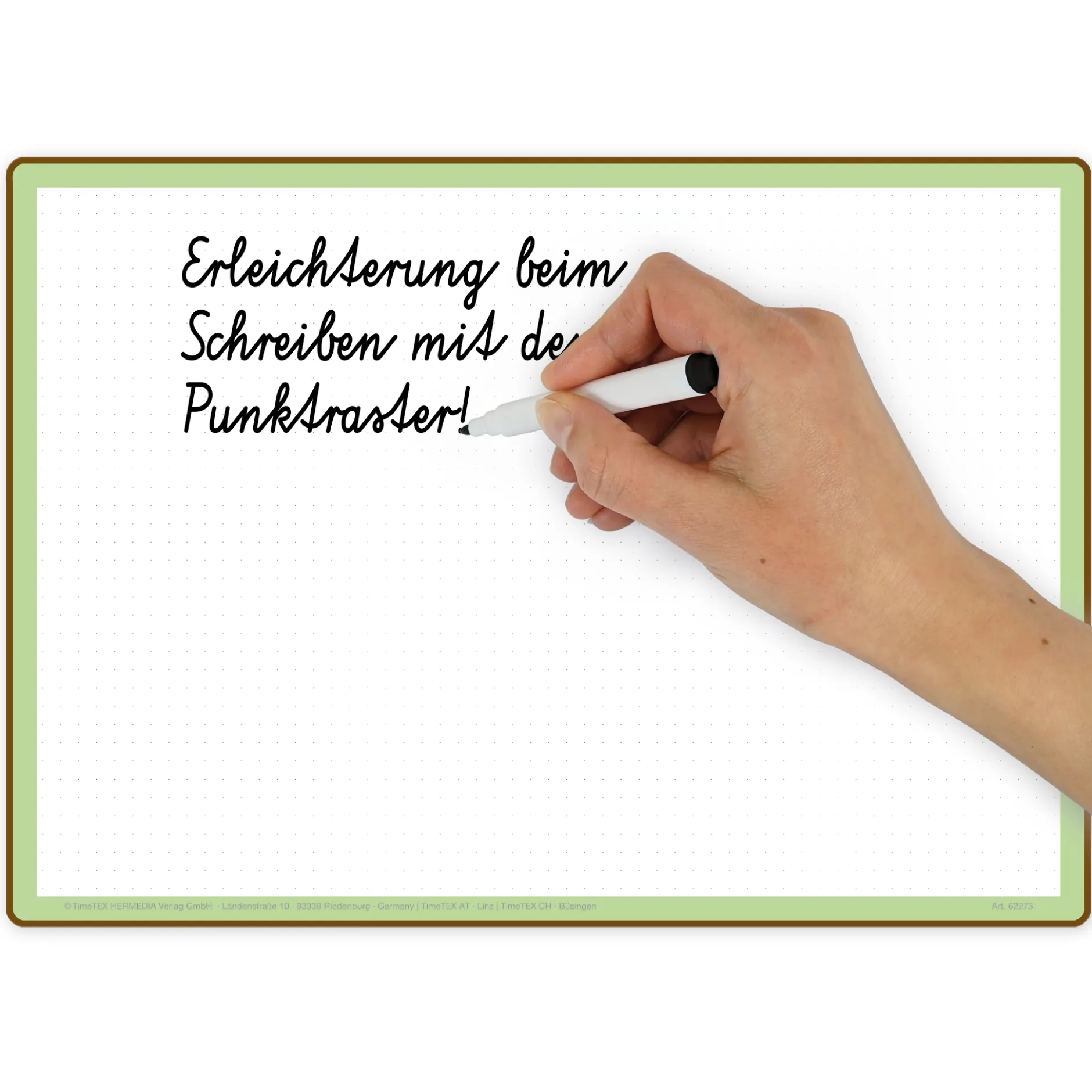 Set Prima-Colori Whiteboard mit Punktraster und Blanko A4, 6 Stück
