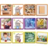 Set "Recycling-Abläufe", Bildfolgen im Koffer