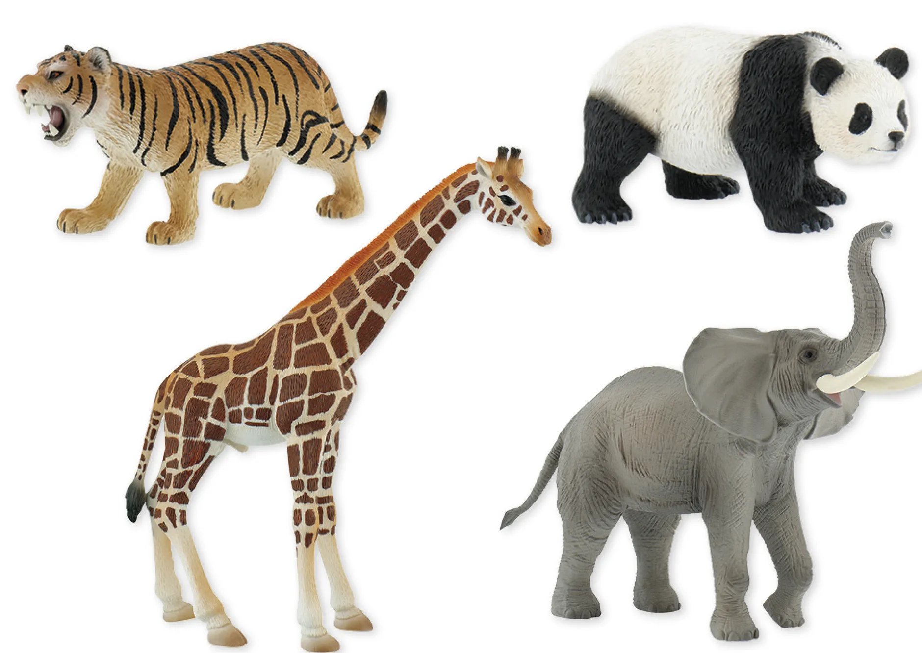 Set Zoo-Tiere, 9-tlg.