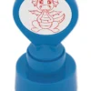 Siebdruck-Stempel "Perpetuum" rund "Drache"