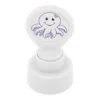 Siebdruck-Stempel "Perpetuum" rund "Oktopus"