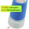 Siebdruck-Stempel "Perpetuum", "Wal"