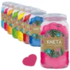 Soft-Knete "Knetä" in Herzform, vegan, 80 Stück