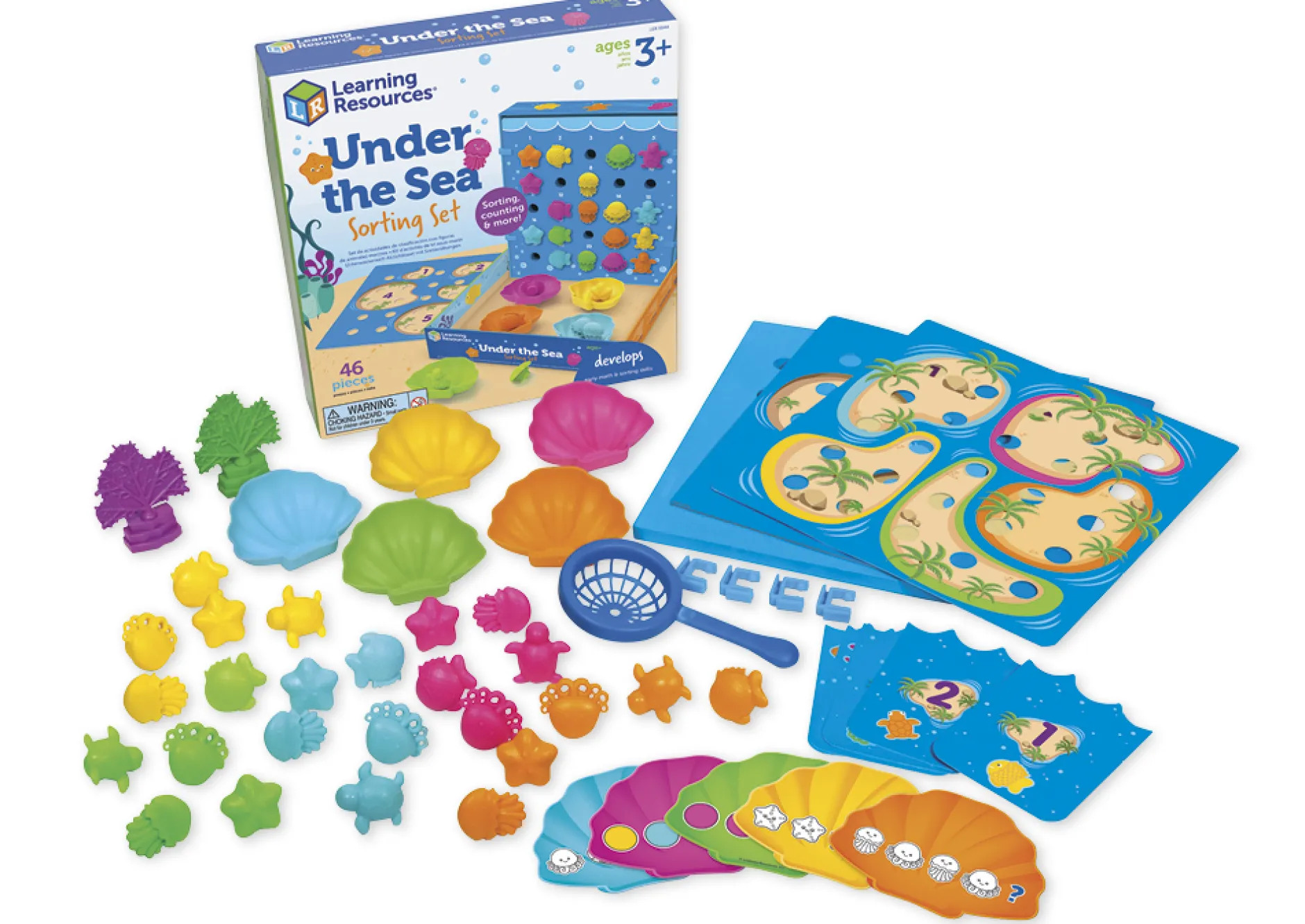 Sortier-Spiel "Unterwasserwelt", 46-tlg.