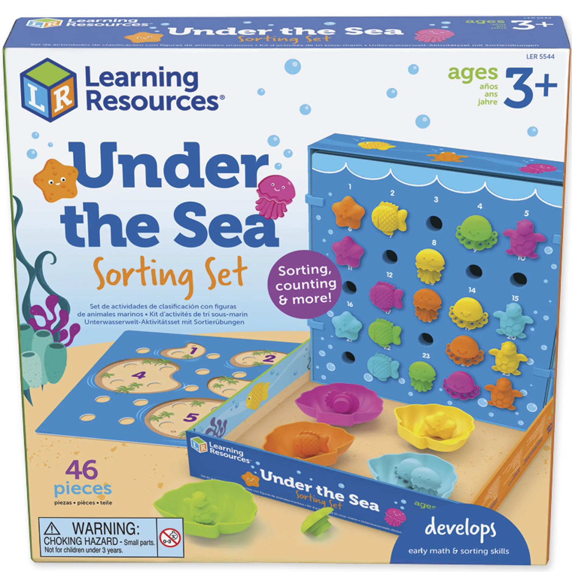 Sortier-Spiel "Unterwasserwelt", 46-tlg.