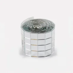 Spiegelsteine Mirror Tile Rolls, 10x10 mm, 800 Stück
