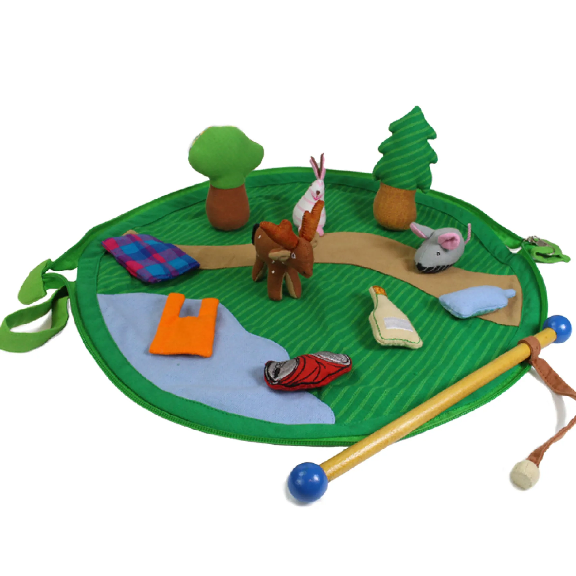 Spieltasche Müll sammeln