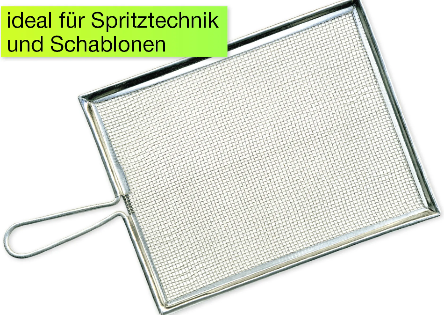 Spritzsieb aus Metall