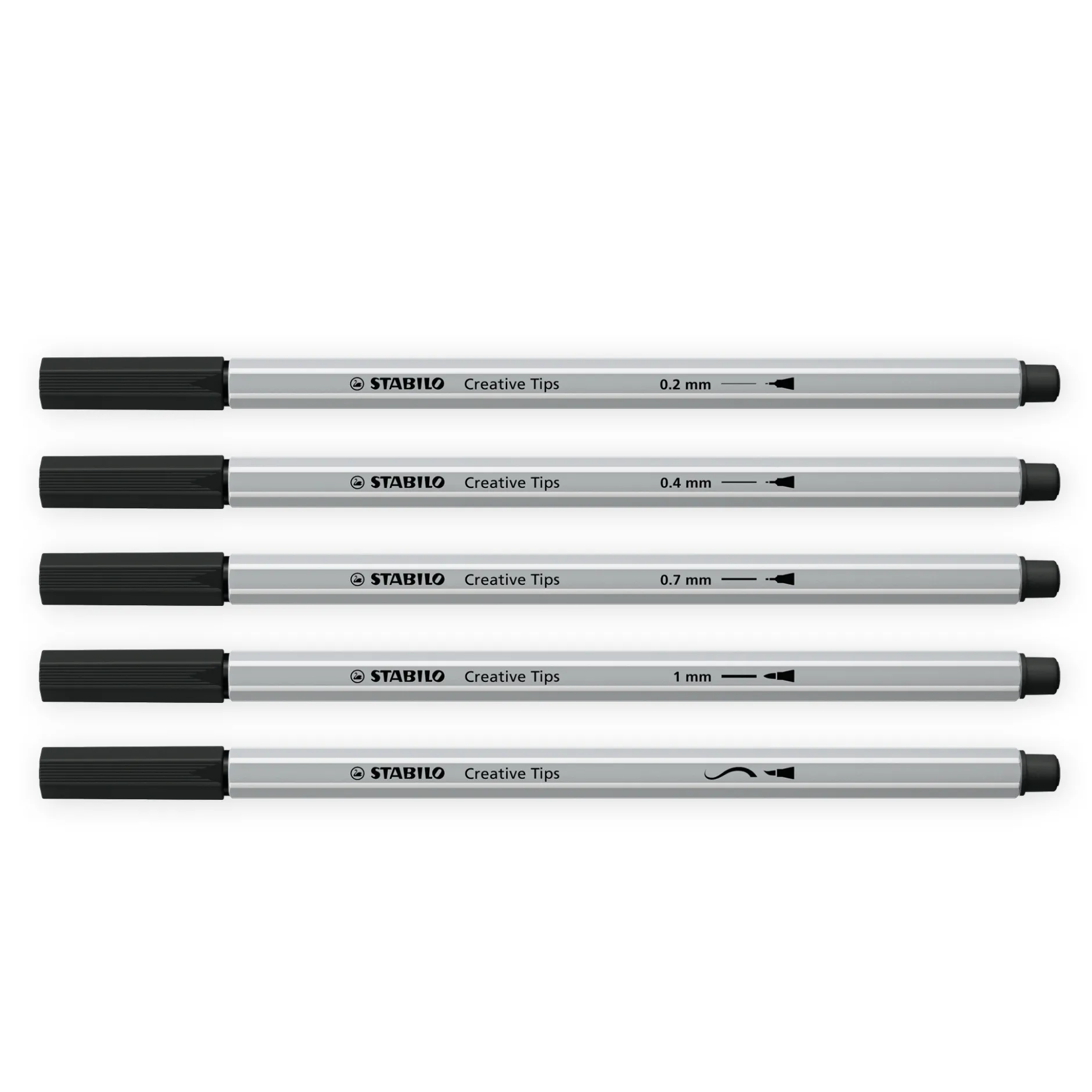 Stabilo Creative Tips Arty Multi-Liner, 5-tlg.