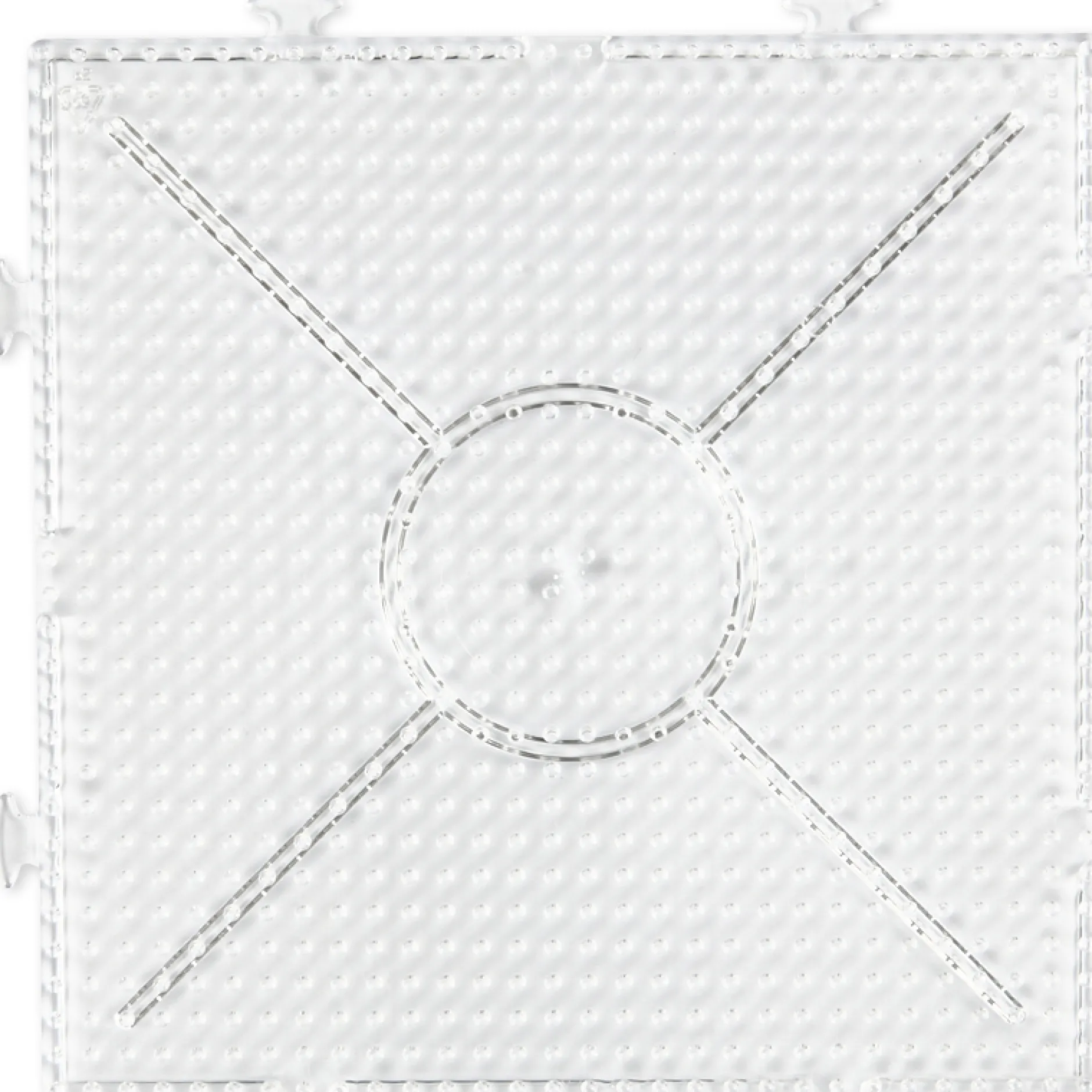 Steckbrett "Kombi-Quadrat", 15 x 15 cm