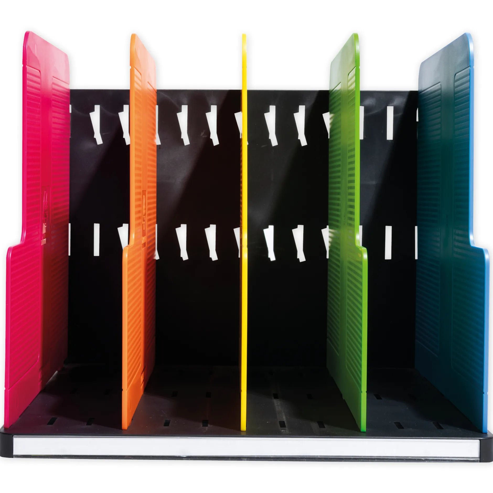 Stehsammler "Regenbogen", 4 Fächer, variabel