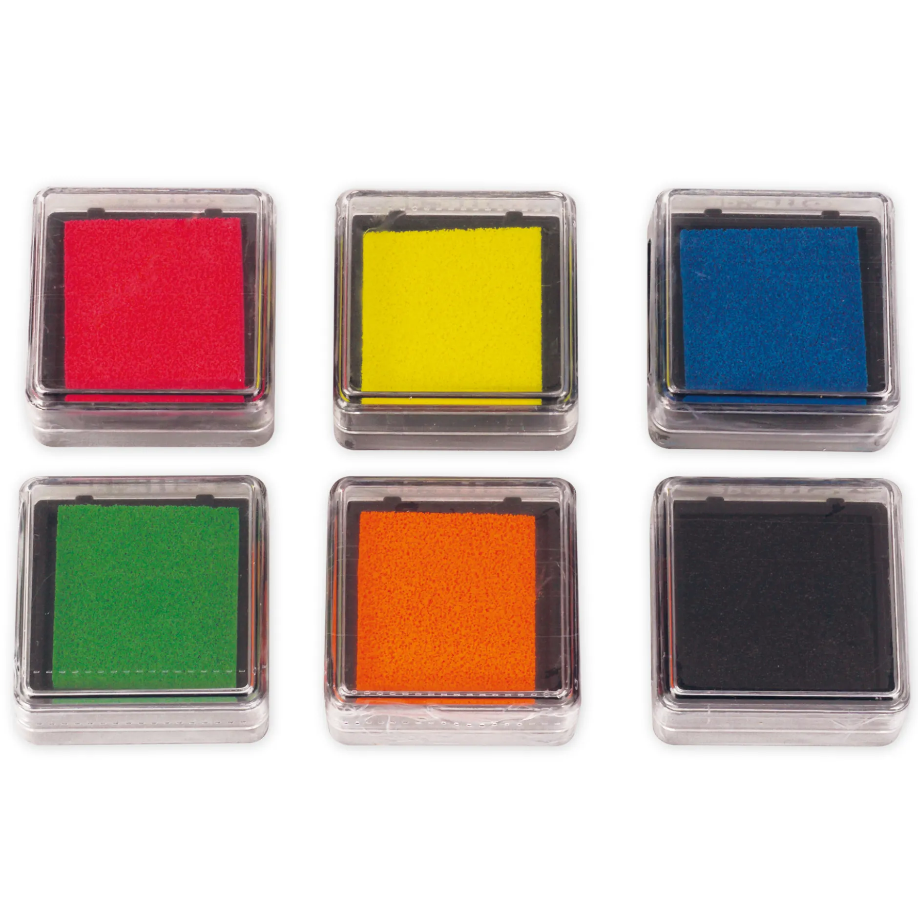 Stempelkissen-Set "Neon", 6 Farben