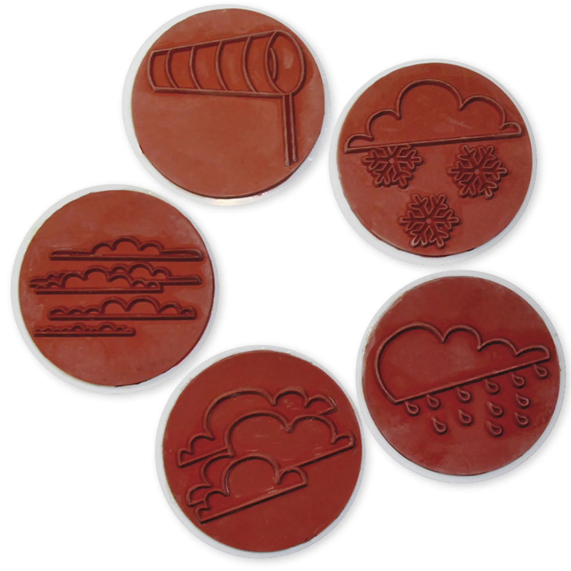Stempel "Wetter", 10-tlg.