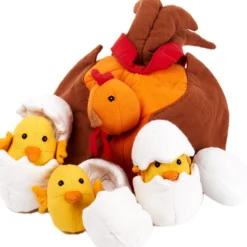 Stoffmodell Lebenszyklus Huhn mit Küken