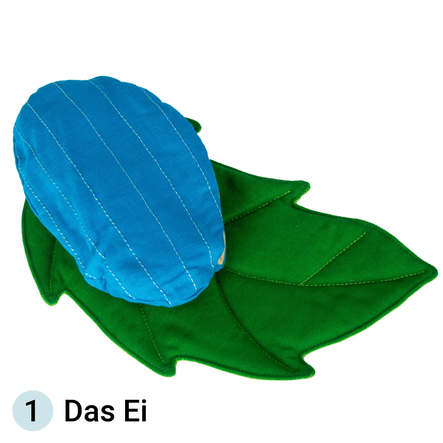 Stoffmodell Lebenszyklus Schmetterling (3-tlg.)