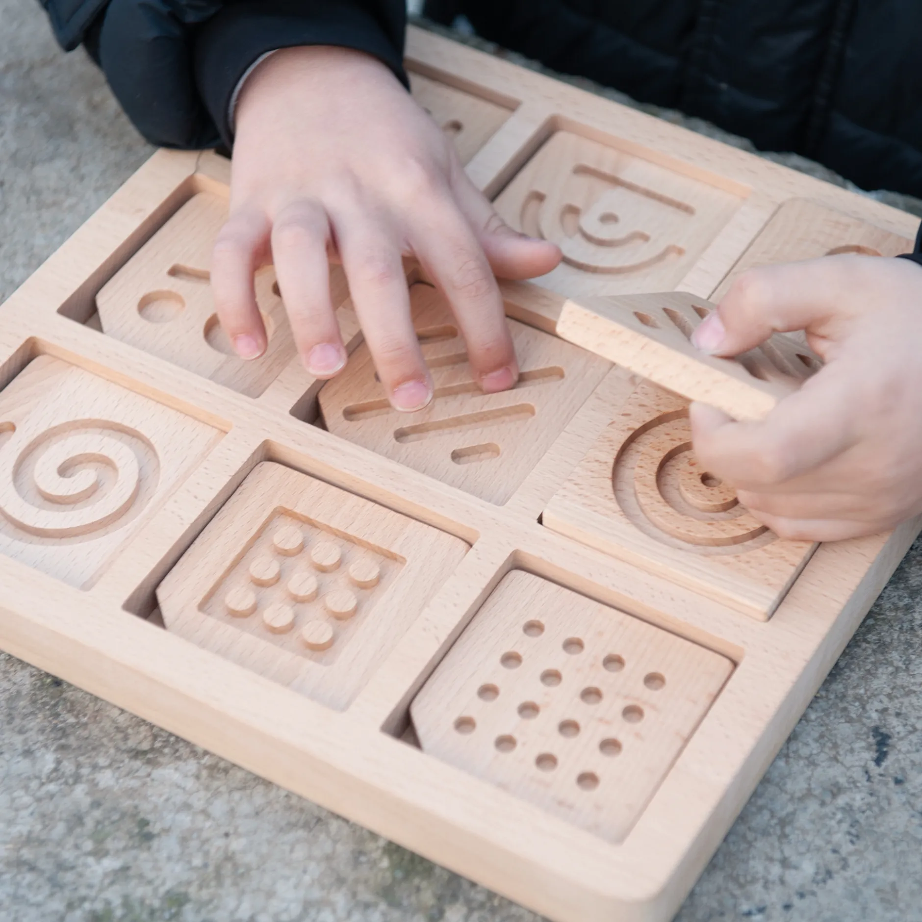 Tast-Memospiel "Puzzle", 20-tlg.