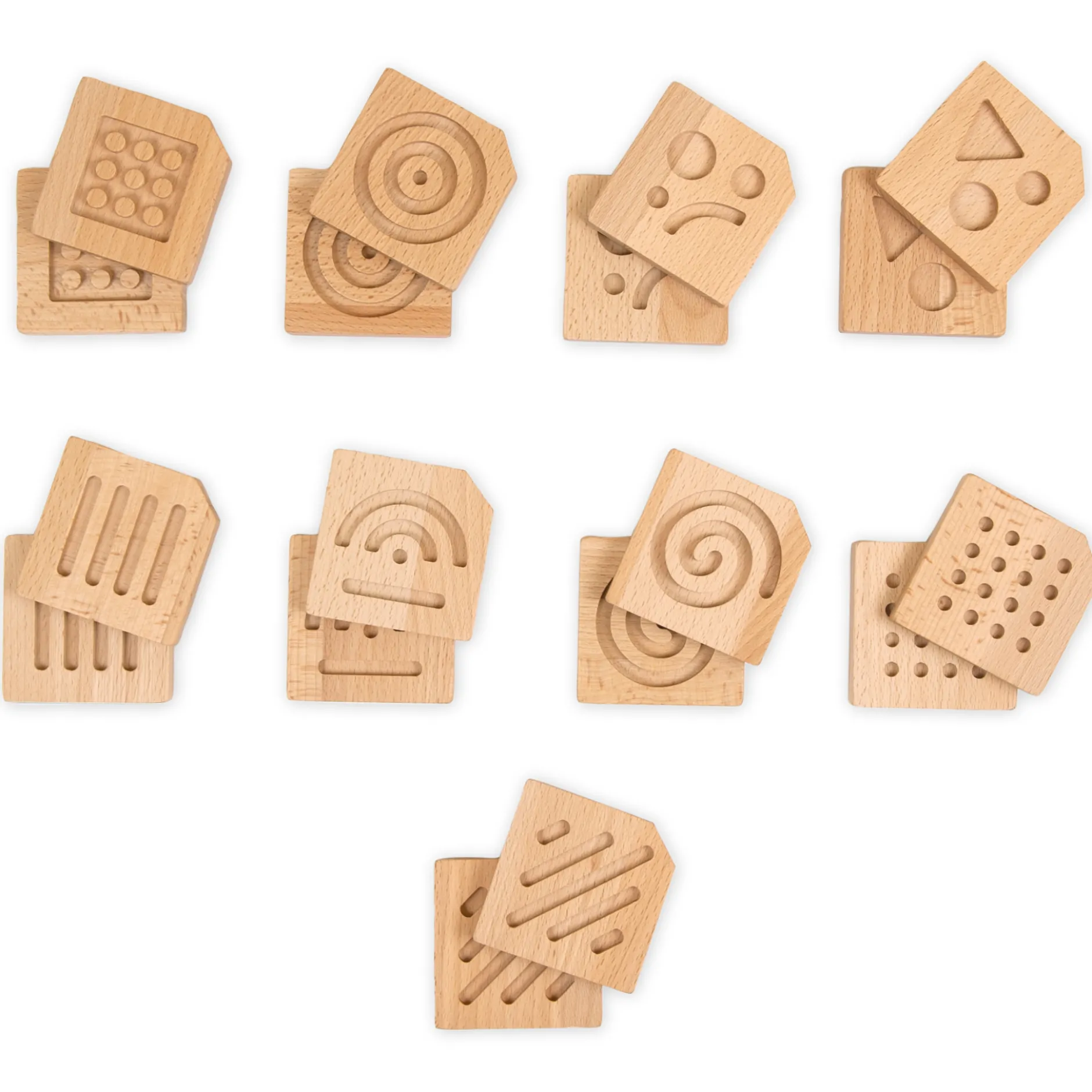 Tast-Memospiel "Puzzle", 20-tlg.
