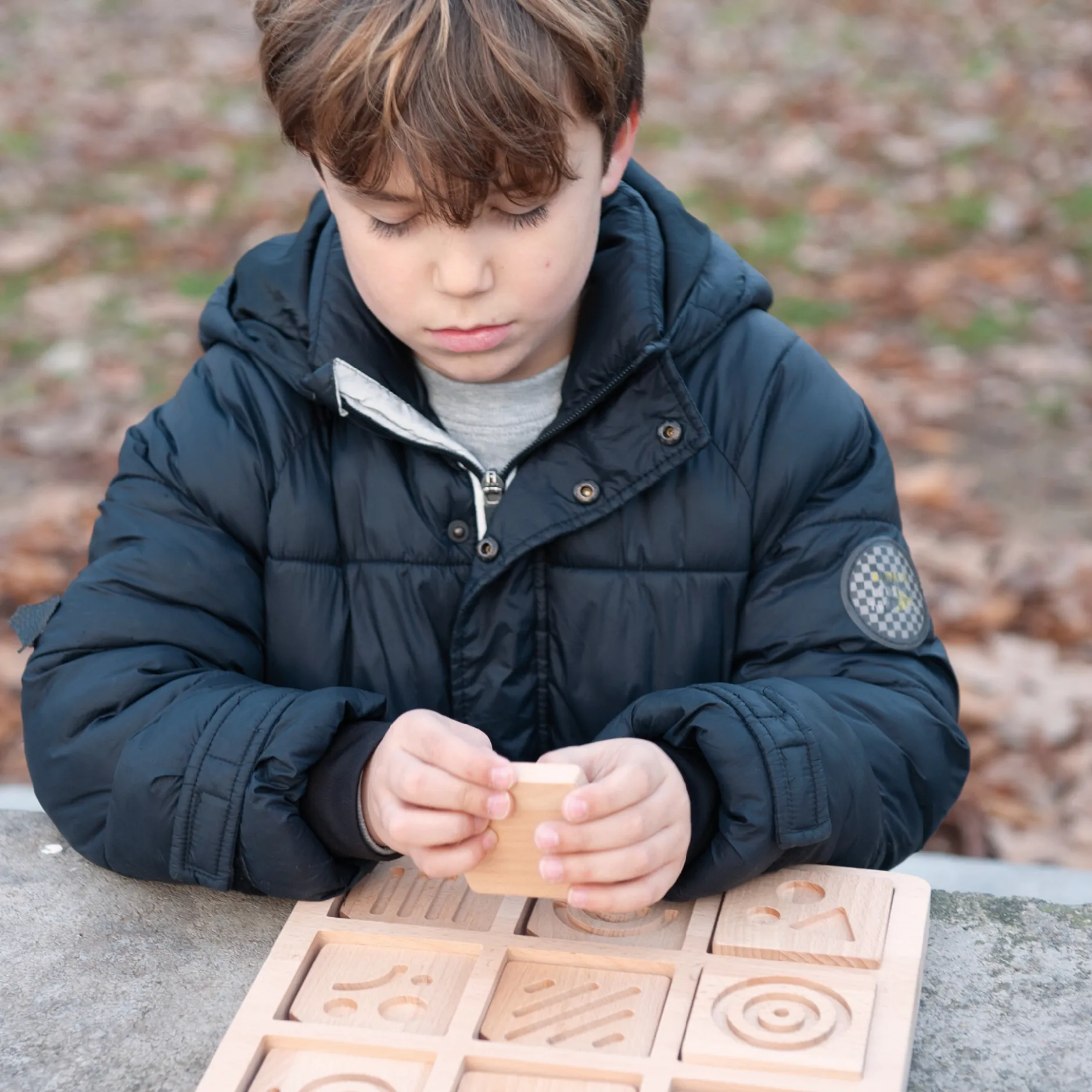 Tast-Memospiel "Puzzle", 20-tlg.