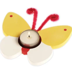 Teelichthalter "Schmetterling", 3 Stück
