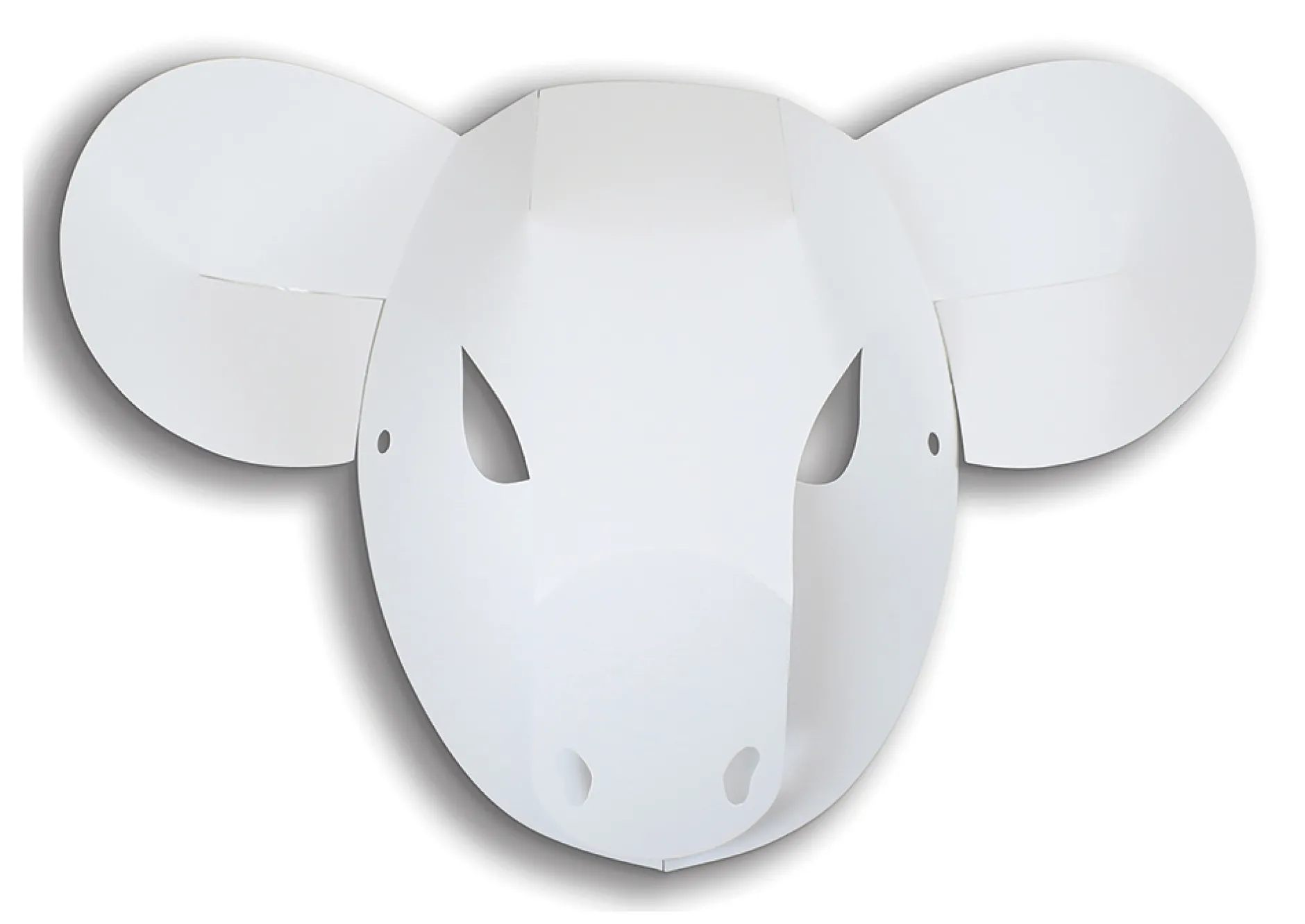 Tiermasken aus Papier, 30 Stück