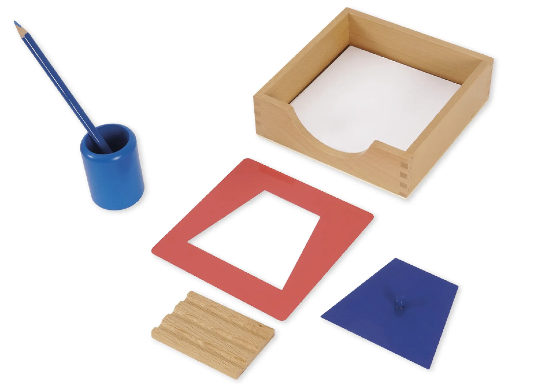 TimeTEX Ablage für 3 Bleistifte "Montessori Premium"