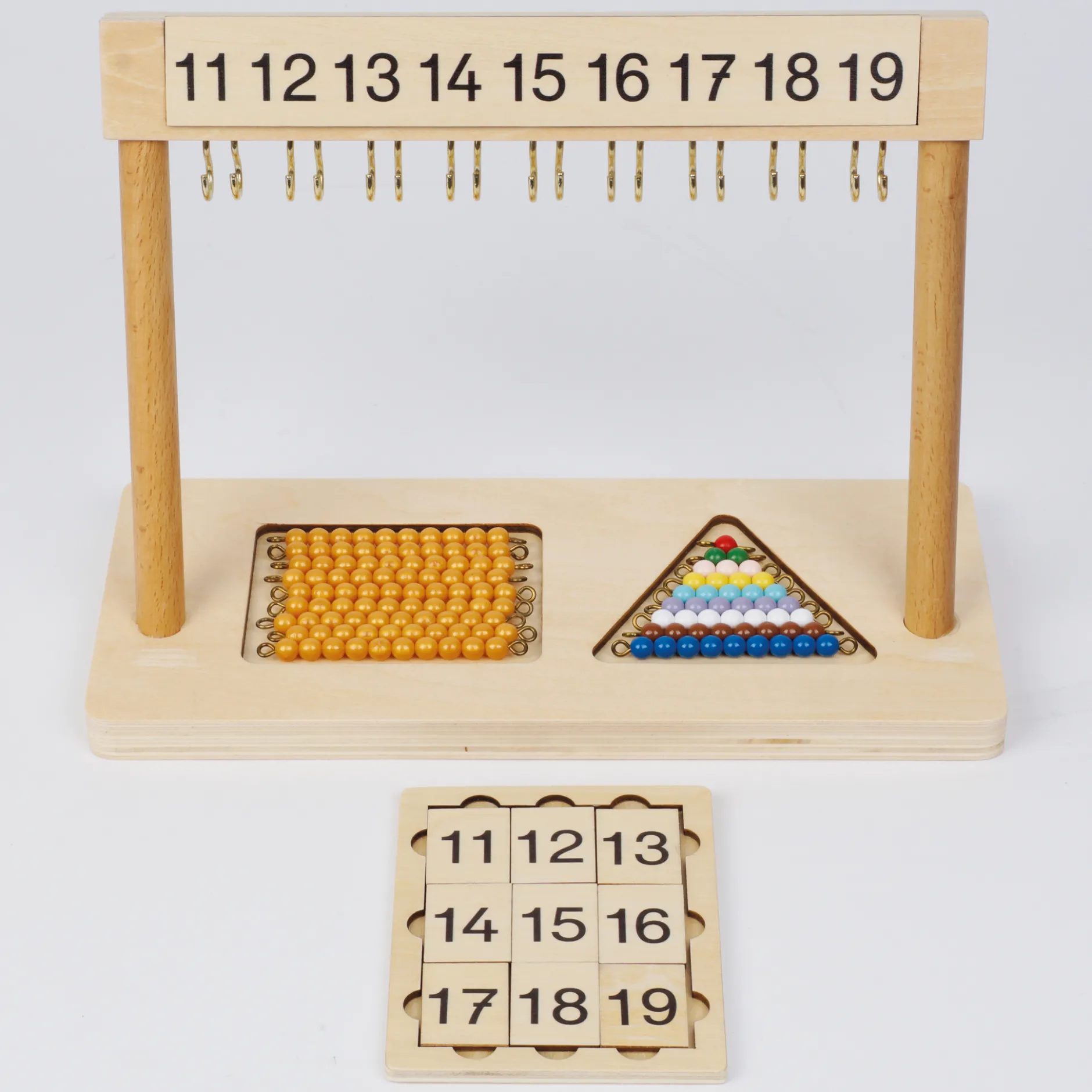 TimeTEX Aufhängung für Perlentreppe 11-19 "Montessori Premium"