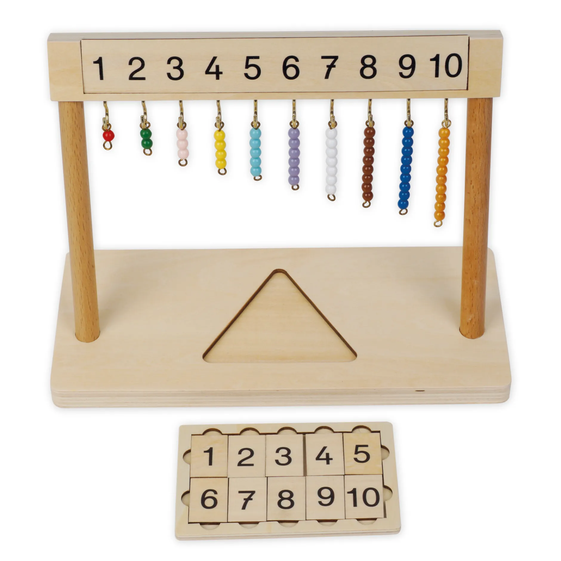 TimeTEX Aufhängung für Perlentreppe 1-10 "Montessori Premium"