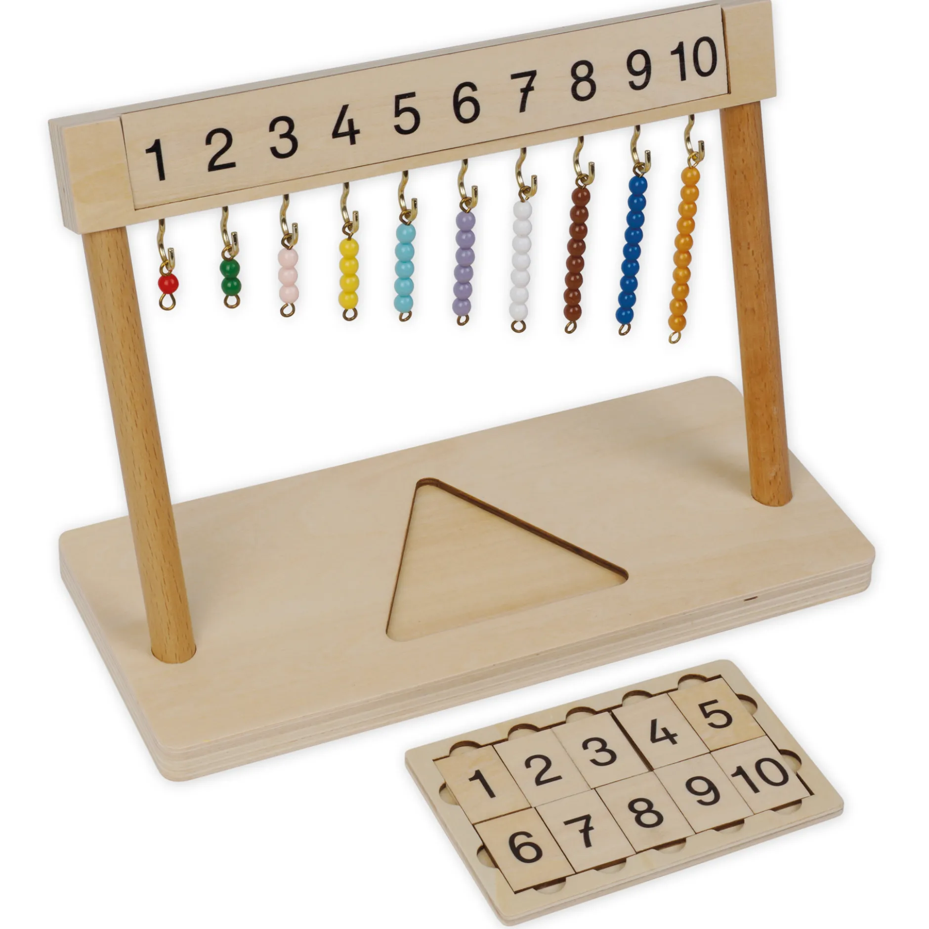 TimeTEX Aufhängung für Perlentreppe 1-10 "Montessori Premium"