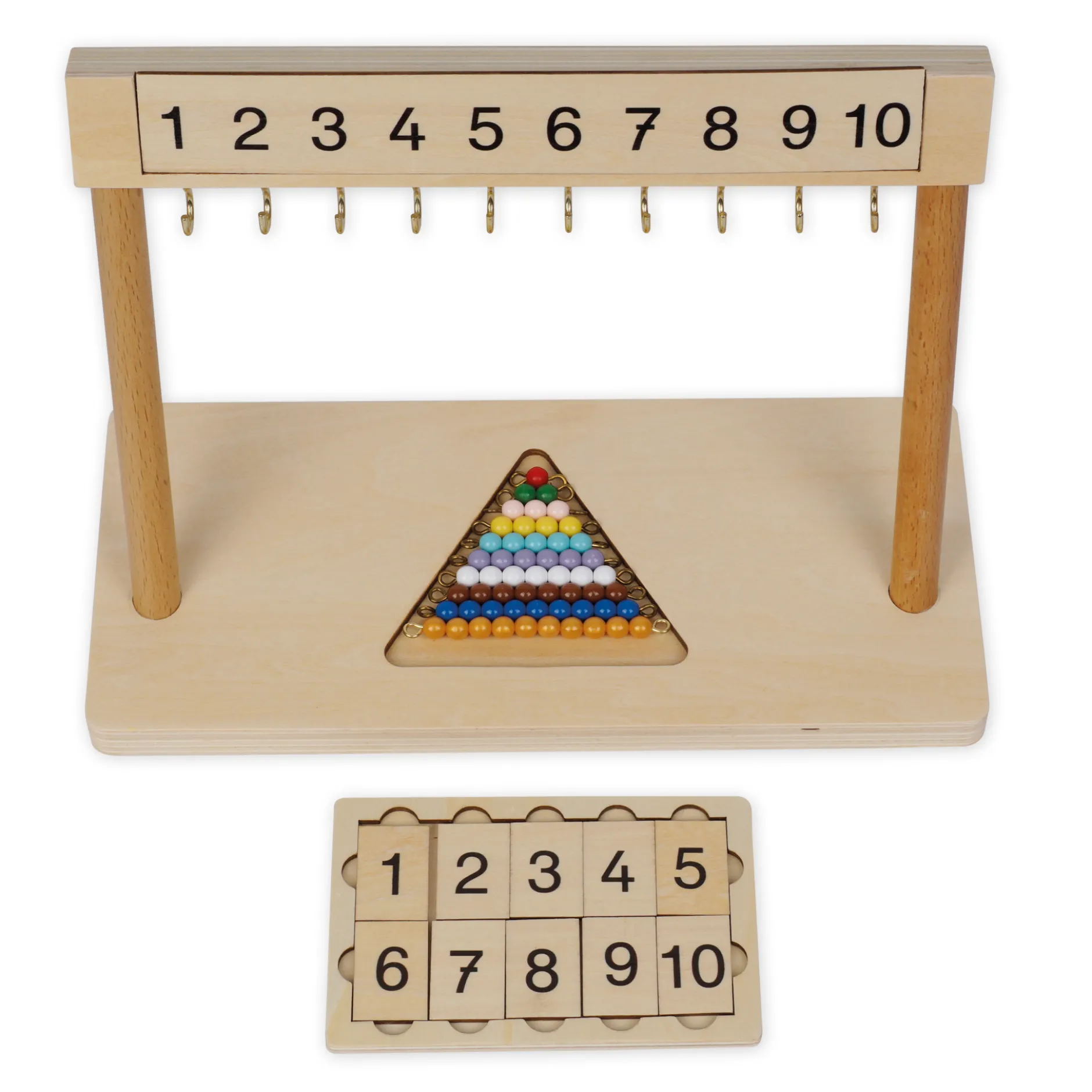 TimeTEX Aufhängung für Perlentreppe 1-10 "Montessori Premium"