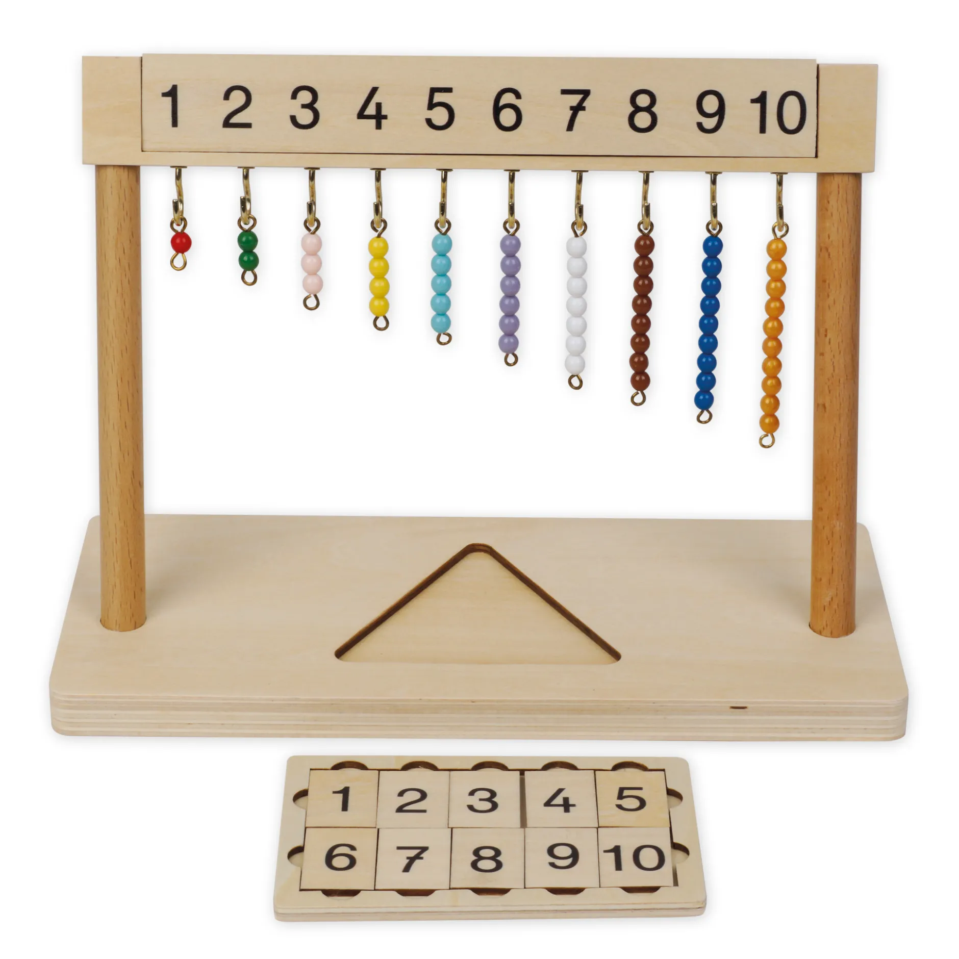 TimeTEX Aufhängung für Perlentreppe 1-10 "Montessori Premium"
