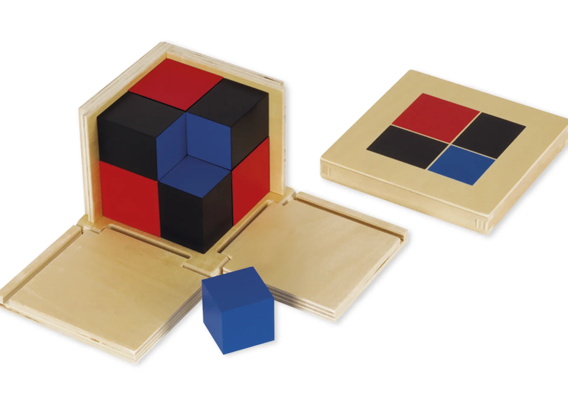 TimeTEX Binomischer Würfel "Montessori Premium"