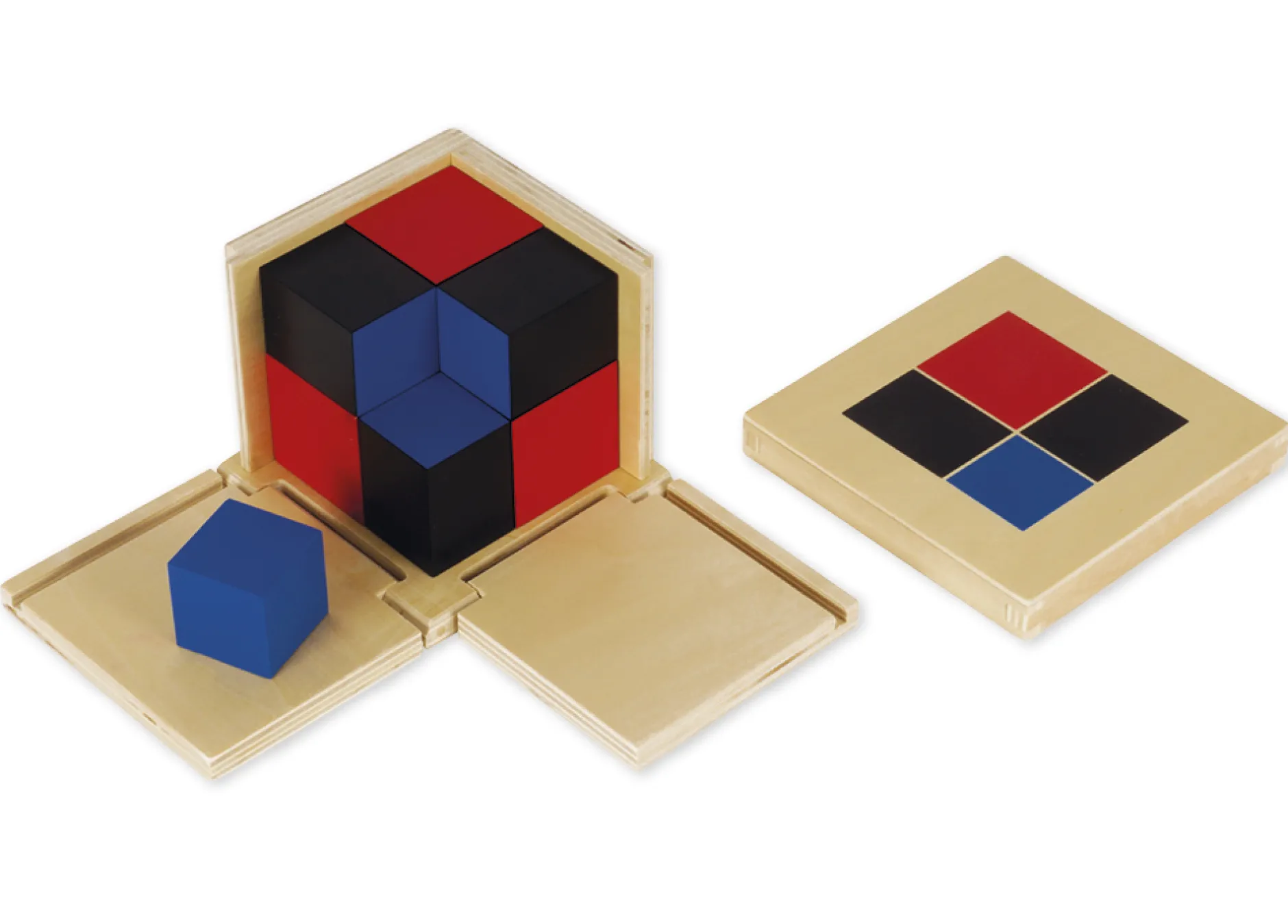 TimeTEX Binomischer Würfel "Montessori Premium"