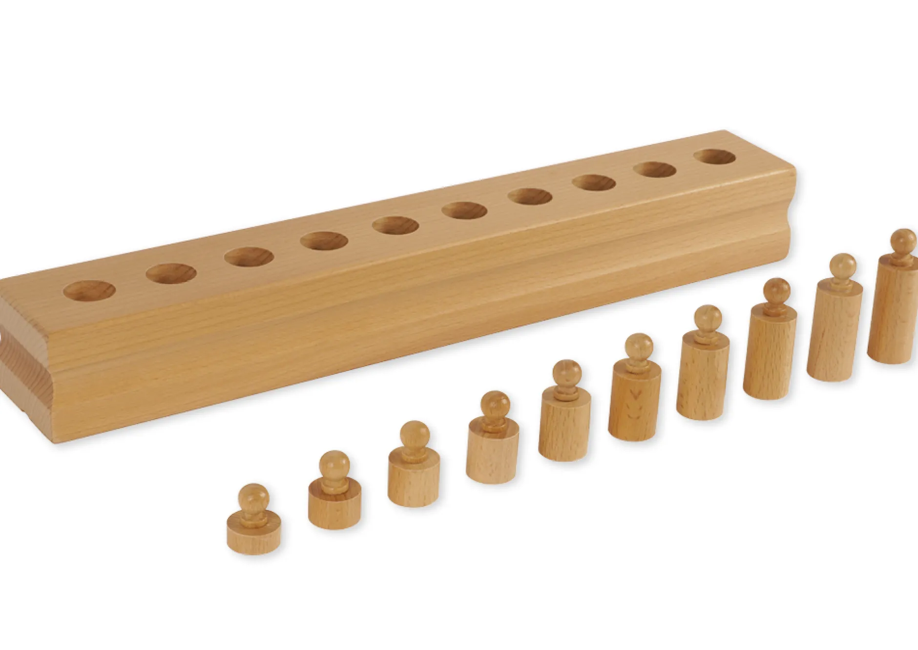TimeTEX Block mit Zylindern 4 "Montessori Premium"