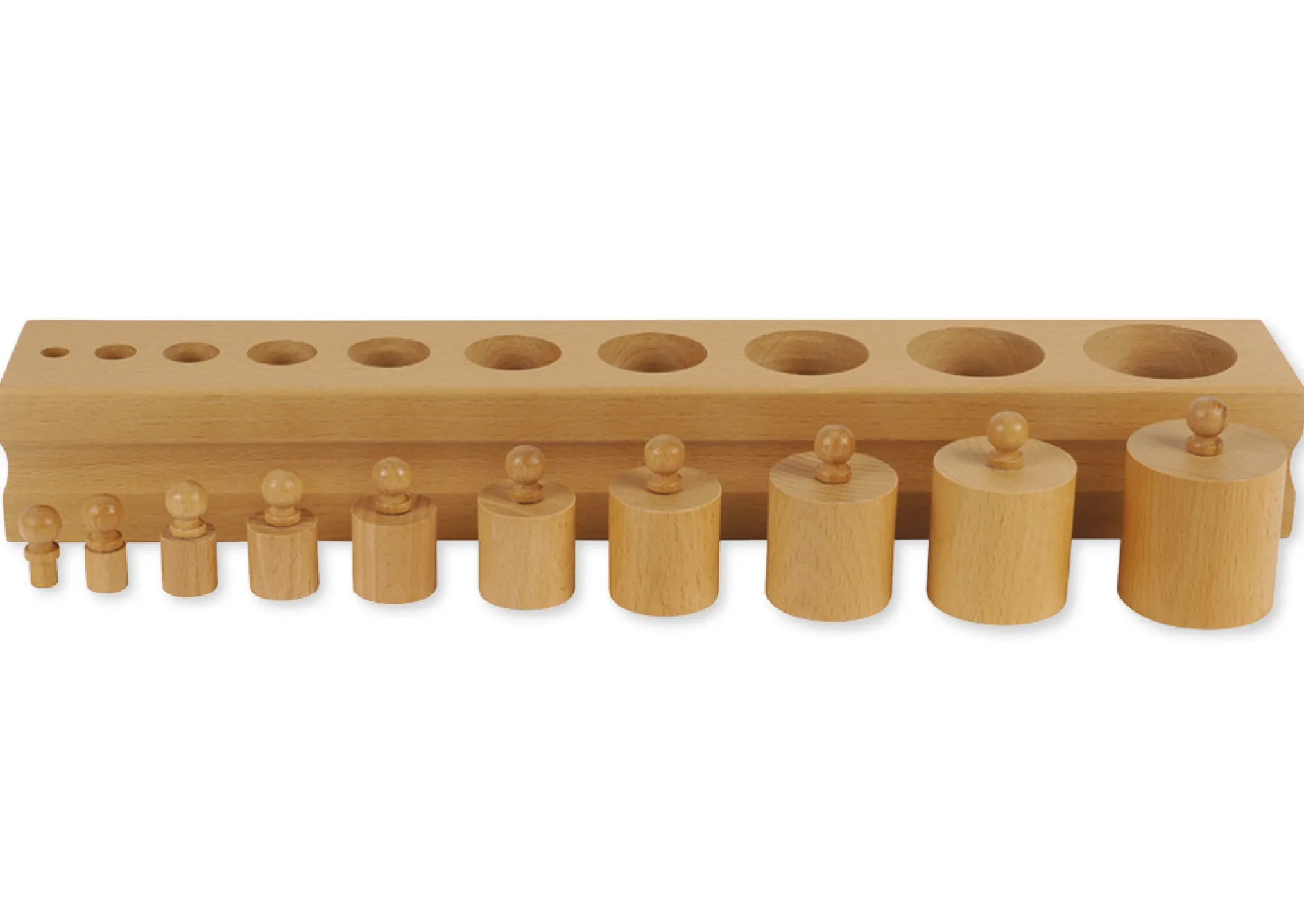 TimeTEX Block mit Zylindern 1 "Montessori Premium"