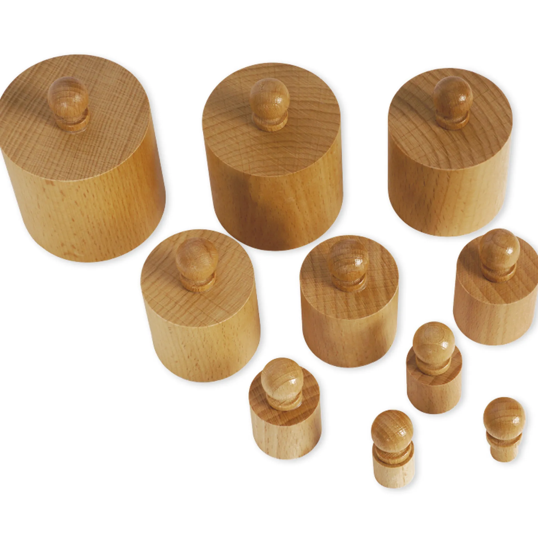 TimeTEX Block mit Zylindern 1 "Montessori Premium"