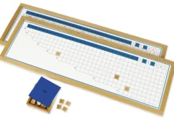 TimeTEX Divisionstabellen im Holzrahmen "Montessori Premium"