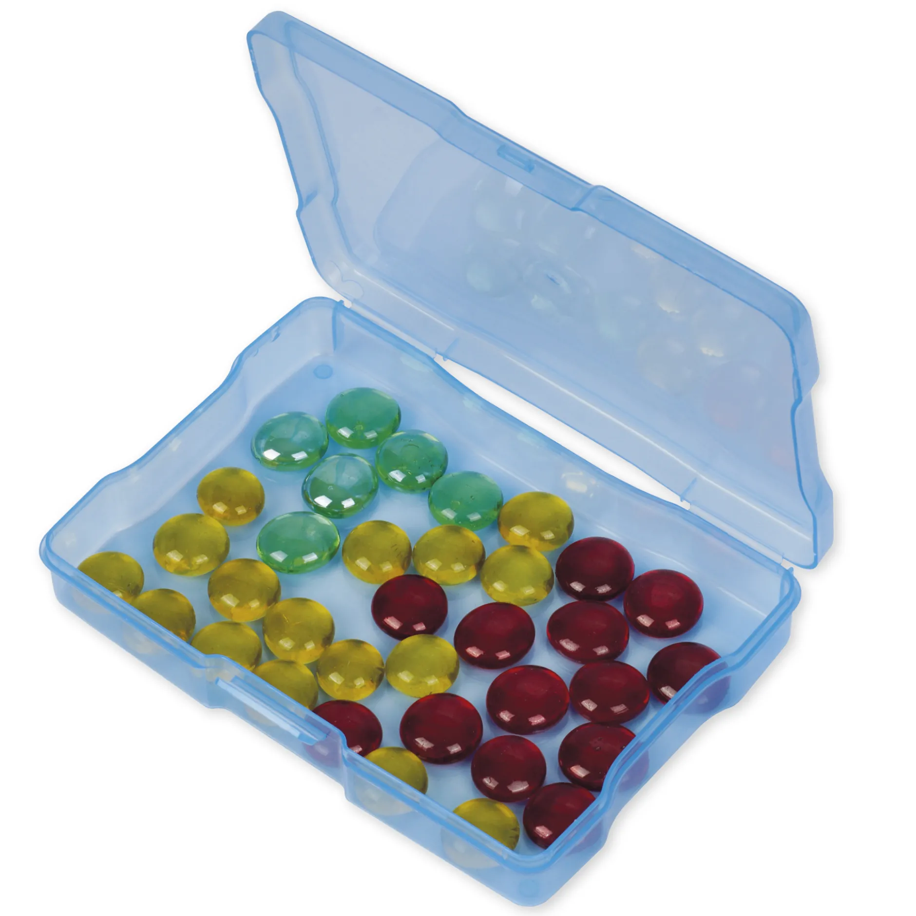 TimeTEX Farb-Boxen im Koffer, transparent, 13-tlg.
