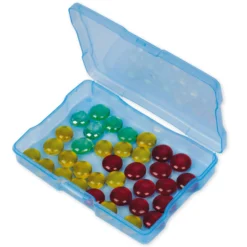 TimeTEX Farb-Boxen in der Box, transparent, 7-tlg.