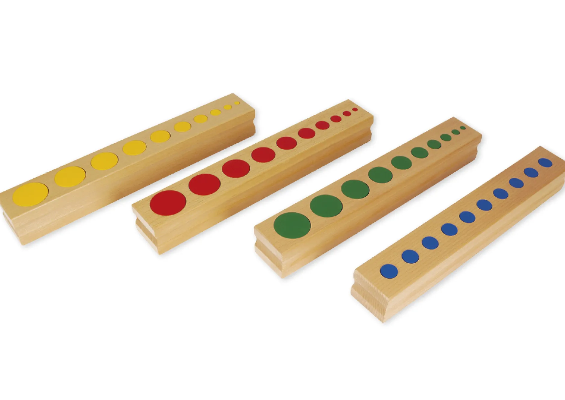 TimeTEX Farbige Zylinder "Montessori Premium"