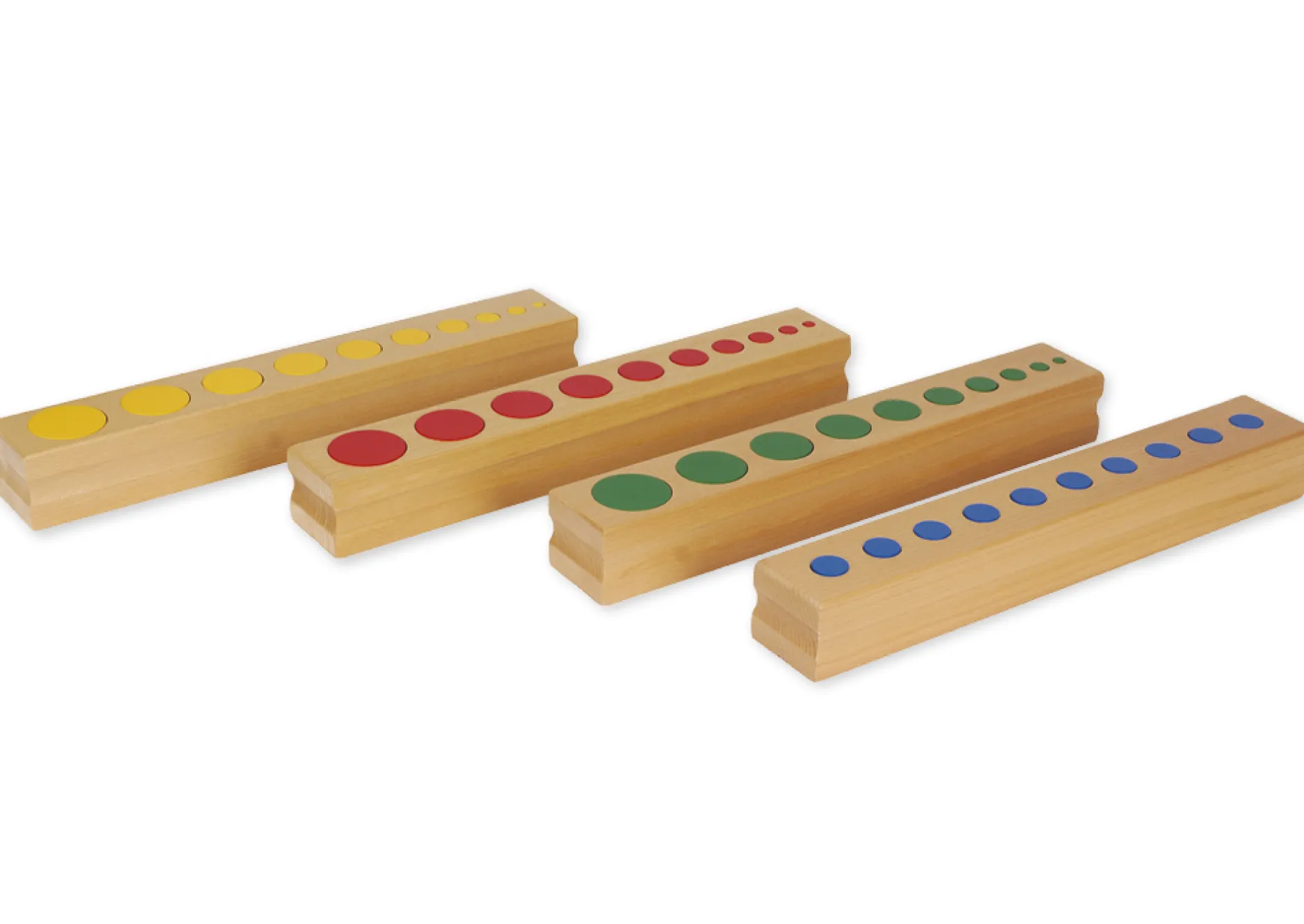 TimeTEX Farbige Zylinder "Montessori Premium"