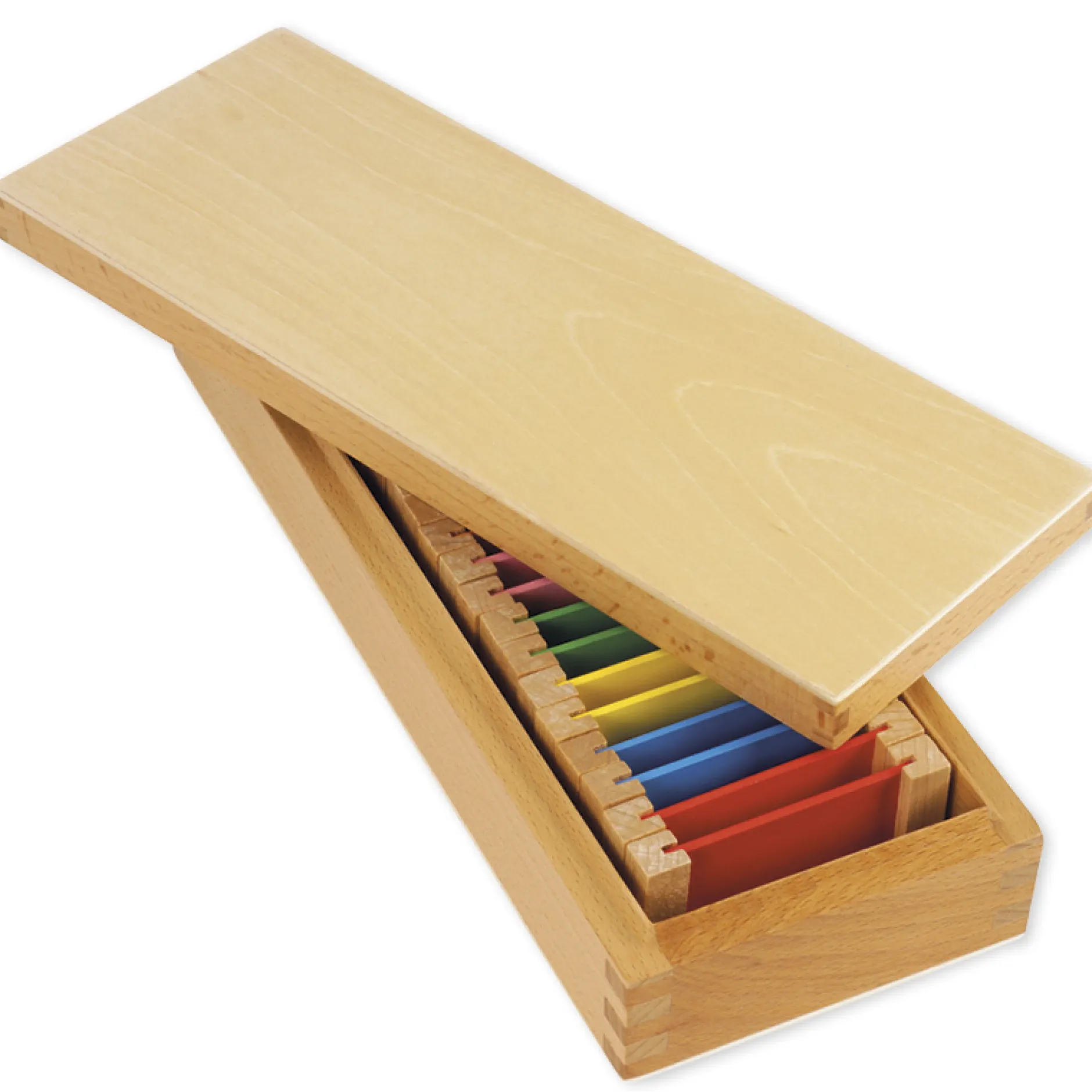 TimeTEX Farbtäfelchen, Satz 2, 11 Paare "Montessori Premium"