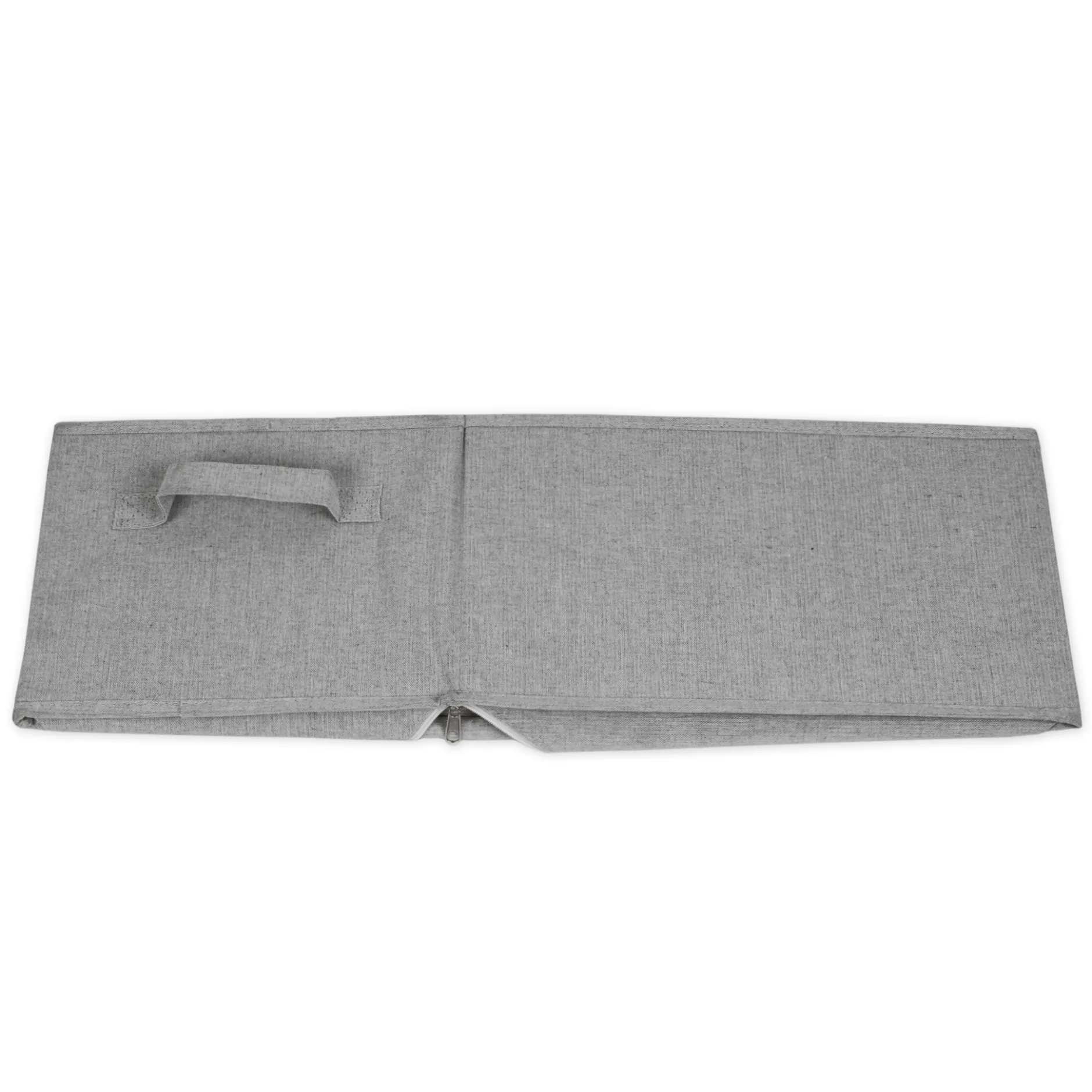 TimeTEX Fächerbox "Origami" A4 mit 7 Fächern, aus Stoff, hellgrau